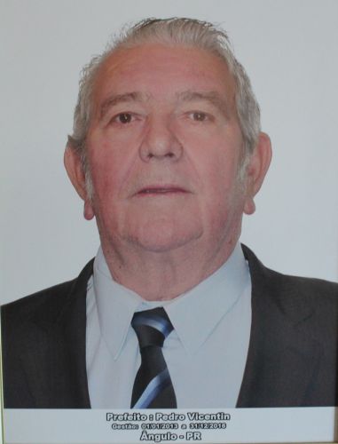 Foto do Prefeito Pedro Vicentin